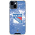NHL New York Rangers Frozen iPhone 15 Clear Case